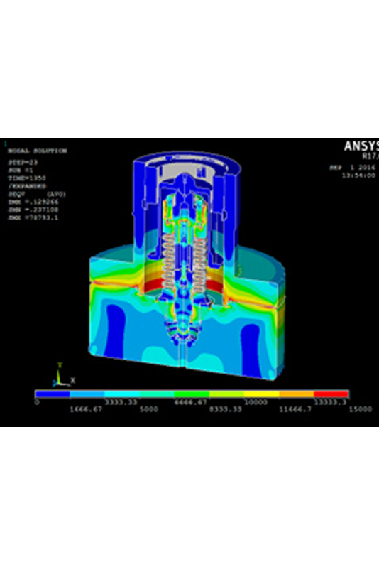 Nuclear plant valve failure analysis and specification inspection