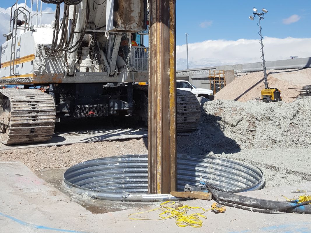 drilling geotechnical design project neon las vegas