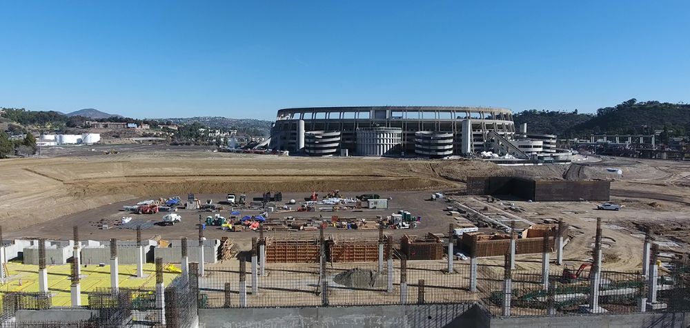 Snapdragon Stadium San Diego materials testing inspection