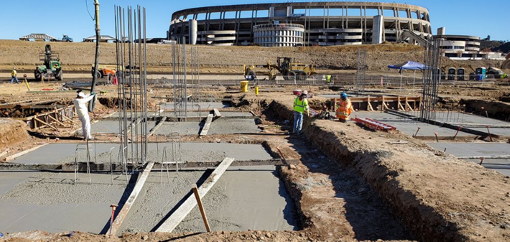 Snapdragon Stadium San Diego materials testing inspection