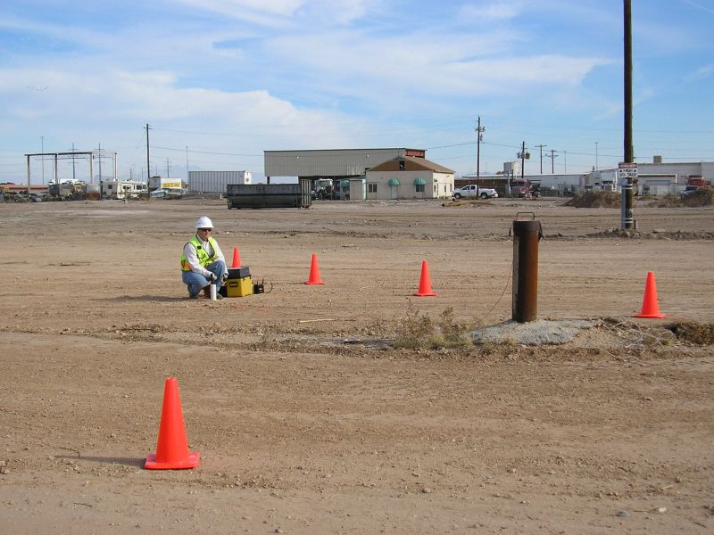 crosshole sonic logging test for structural integrity