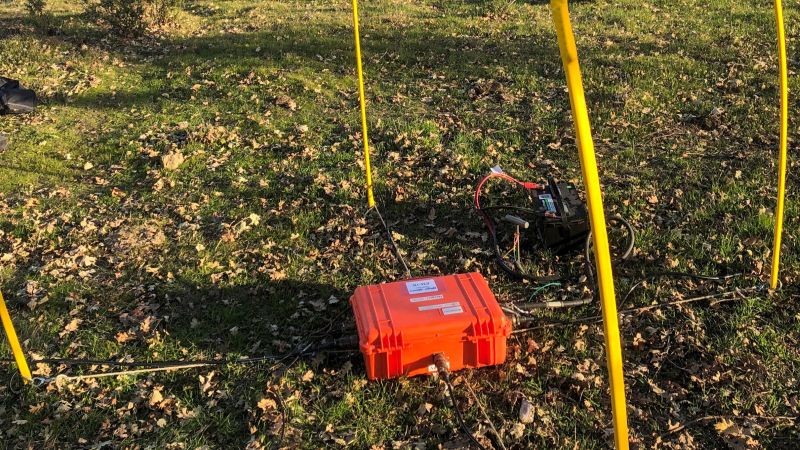 Electrical Resistivity geophysical survey CSAMT