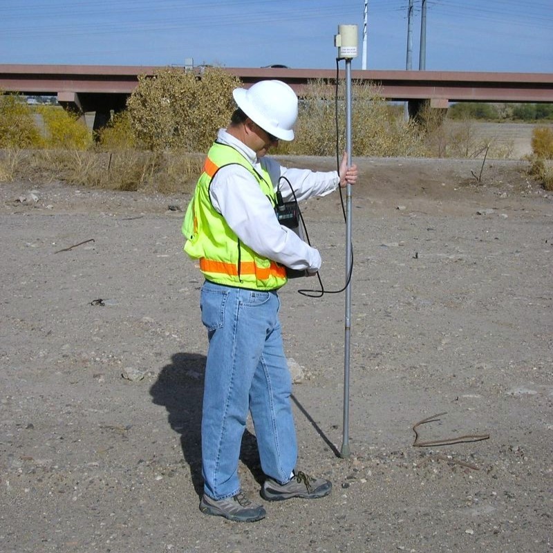 magnetics survey with magnetometer geophysics