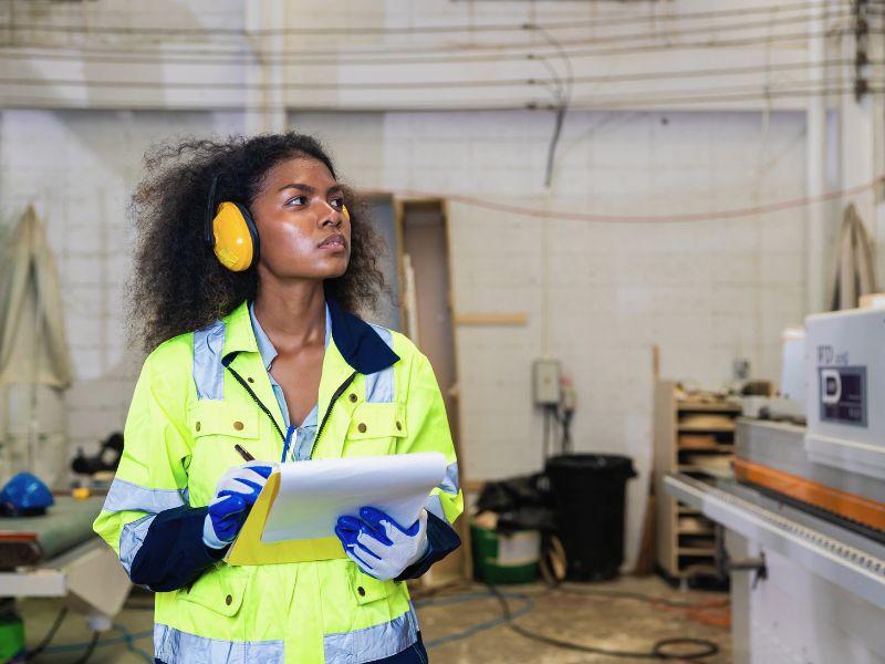 certified industrial hygienists and safety professionals